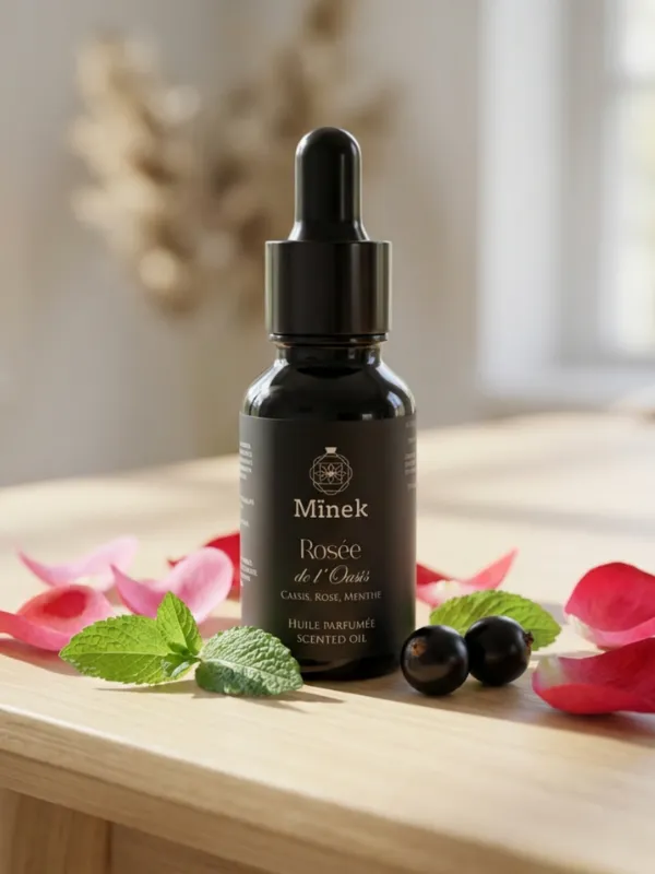 Huile-parfumee-Cassis-Rose-et-Menthe-Minek-
