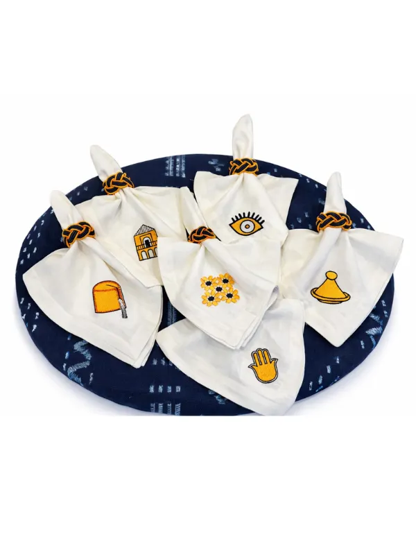 6-Napperons-ESPRIT-MAROC-Fee-a-Tanger