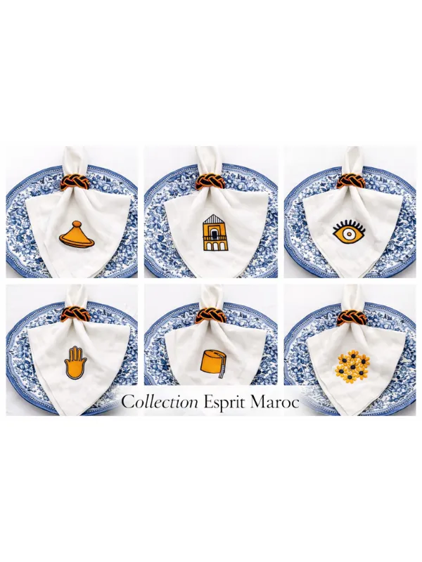 6-Napperons-ESPRIT-MAROC-Fee-a-Tanger