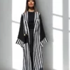 Abaya-black-white-MF07-Hara-Nomade