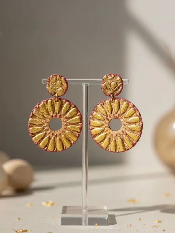 Boucle-doreille-ZELLIGE-dore-magenda