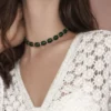 Choker-Agate-Verte-Moroccan-Concept