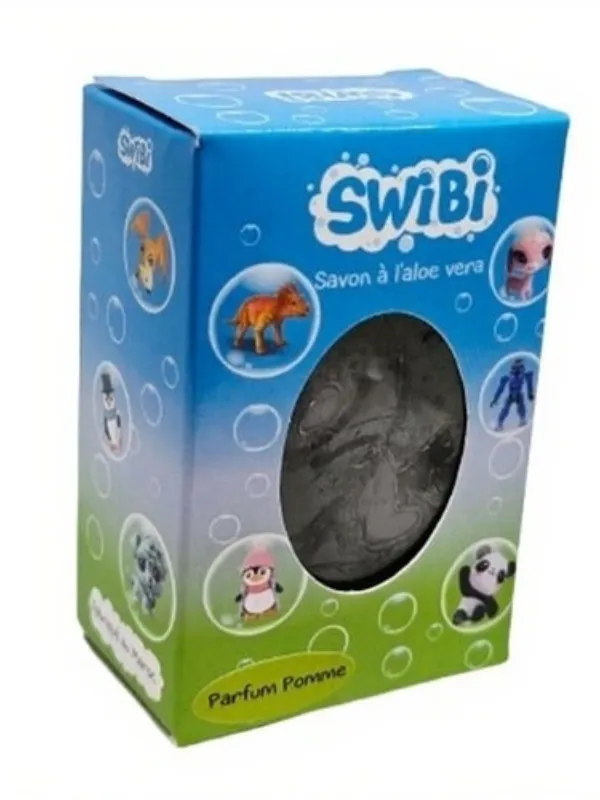 Savon-Figurine-Chat-Parfum-Pomme-SWIBI