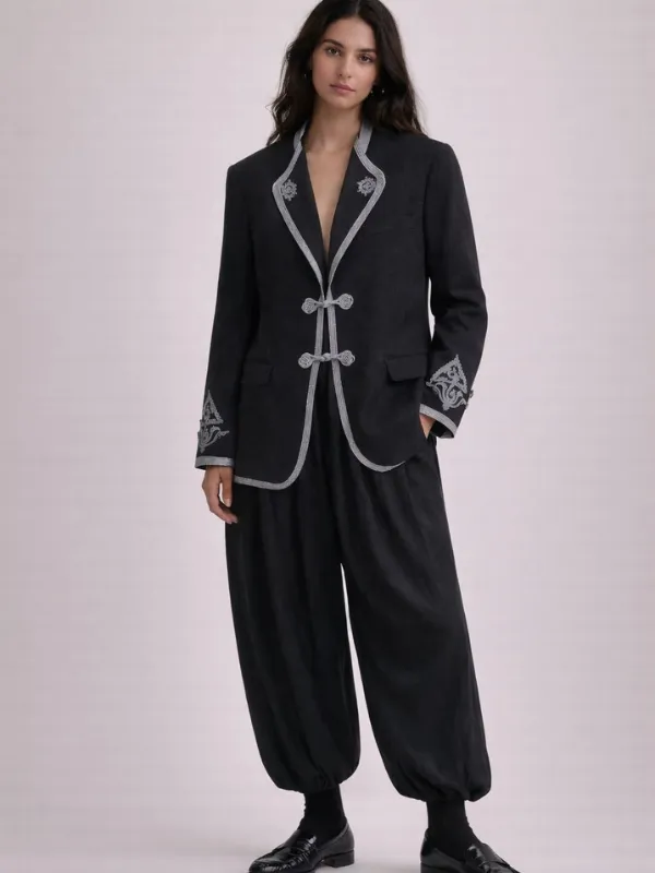 Blazer-Noir-Bershmann