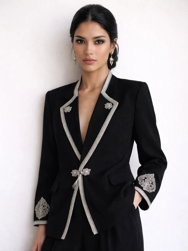 Blazer Noir Bershmann