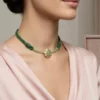 Choker-Oree-verte-Majesty-Jewelry