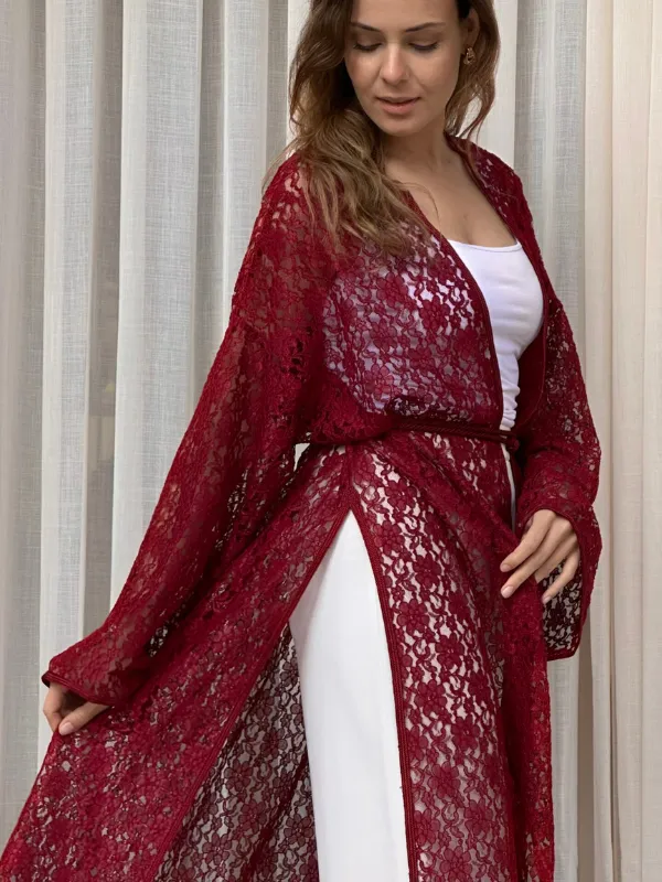 Kimono-Chbika-Bordeaux-avec-Mejdoul-OrienTouch