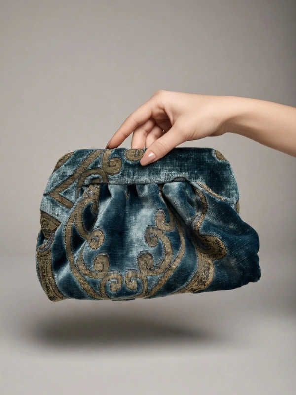 Pochette Velours Impérial