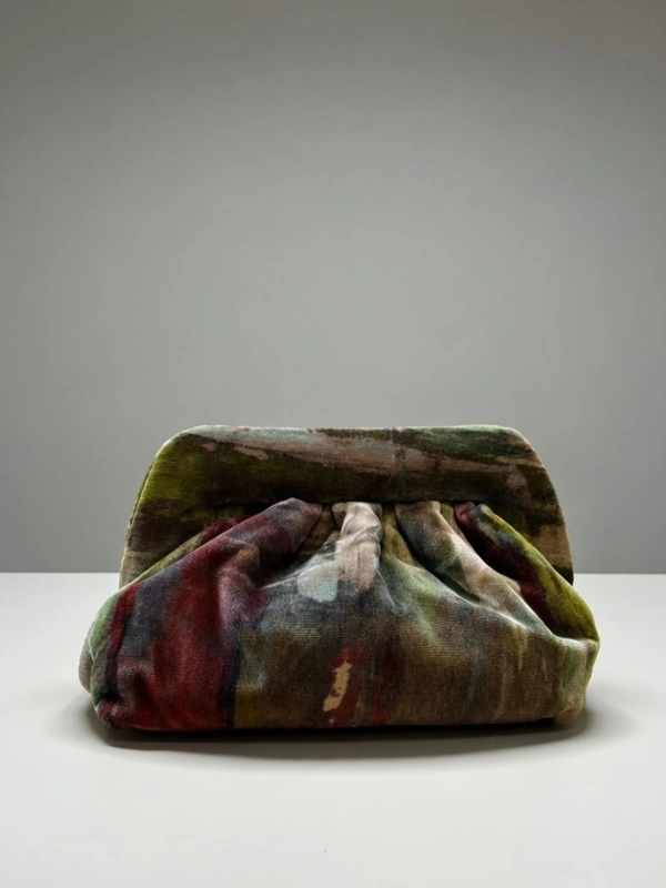 Pochette Velours Multicolore ÏRTHY Brand﻿