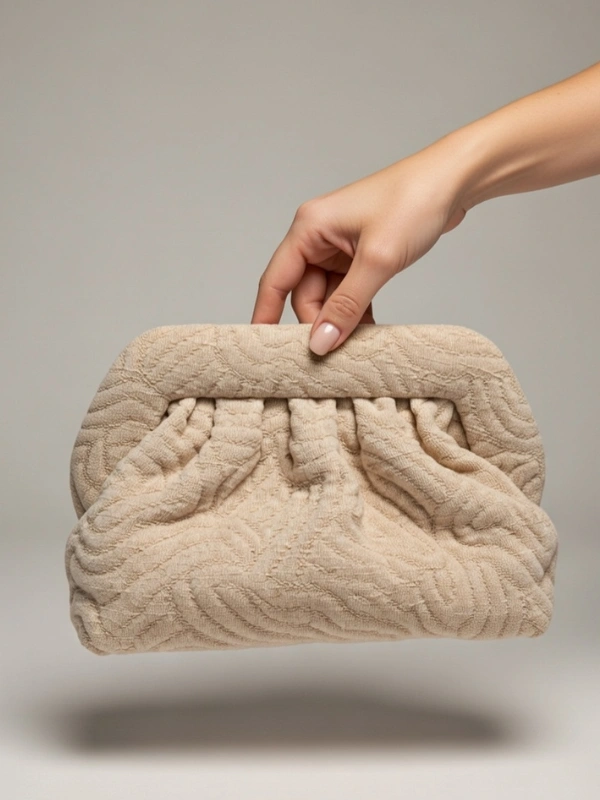 Pochette beige sable ÏRTHY Brand﻿