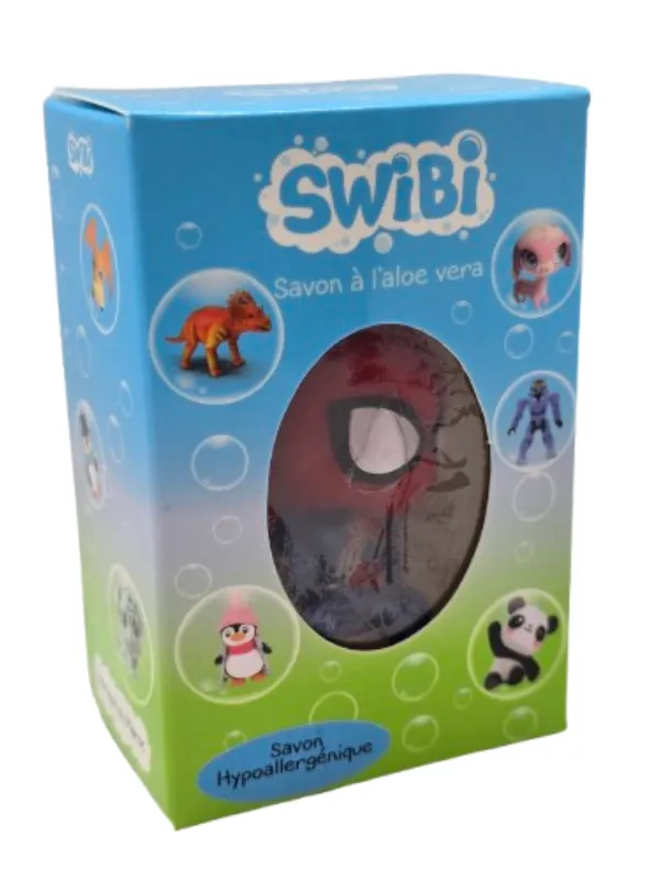 Savon-Hypoallergenique-Figurine-Spiderman-SWIBI