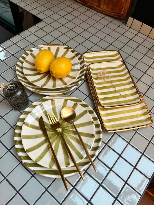 Set-Vaisselle-Vert-Olive-Casamellul
