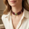 Choker-Bordeau-royal-Majesty-Jewelry