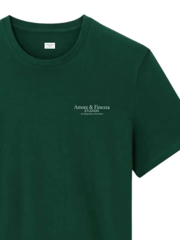 Essential-T-shirt-vert-Amore-Finezza