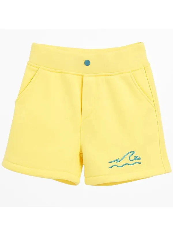 Short-Zefiro-Unisexe-Jaune-Paste-Maicha-kids