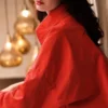 Chemise-Pur-Coton-Oversize-rouge-corail-sao-eleven