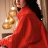 Chemise-Pur-Coton-Oversize-rouge-corail-sao-eleven