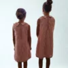 Robe coupe Kennedy et col claudine