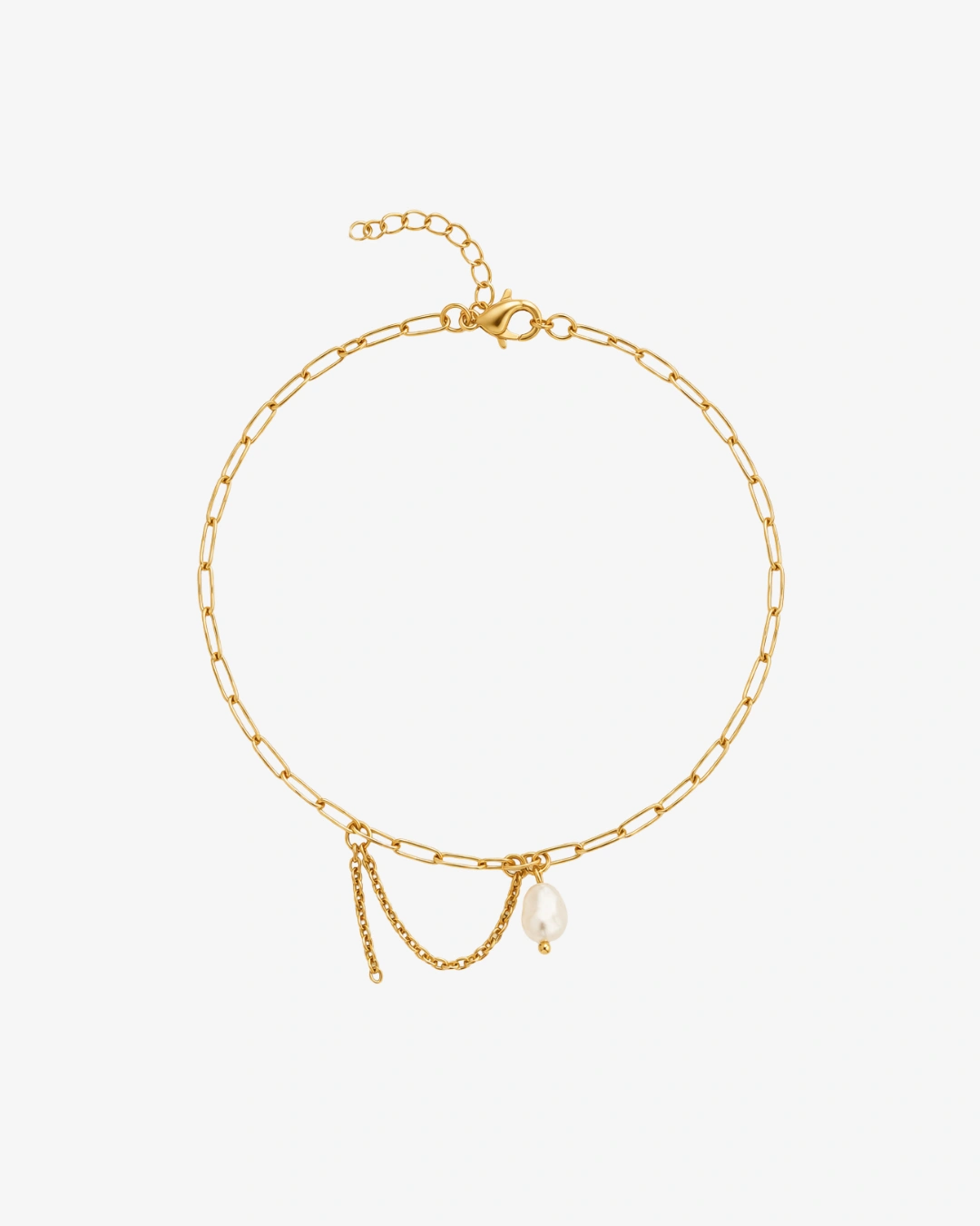 Chaine cheville perle eau douce – Image 2