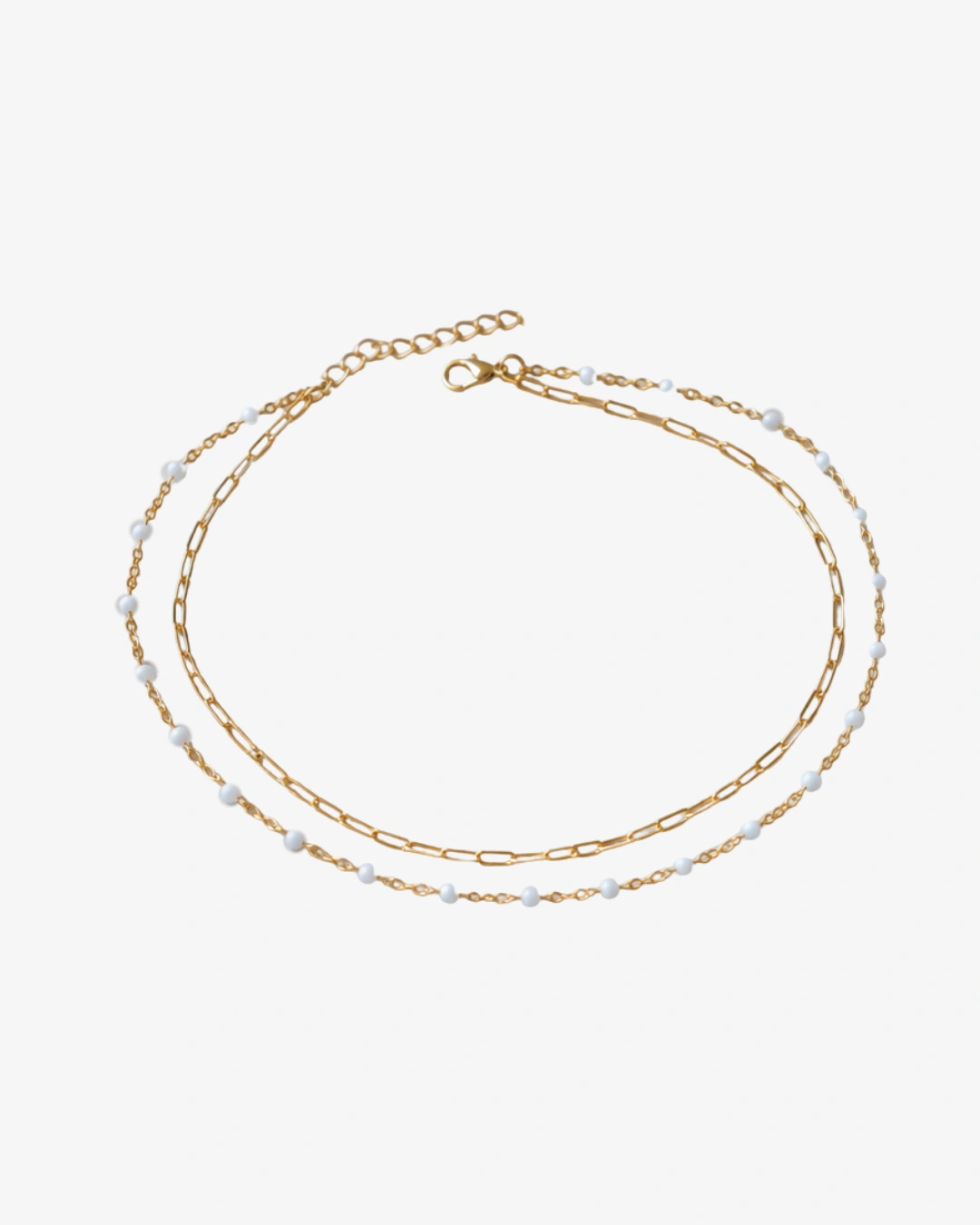 Double chaine cheville brume – Image 2