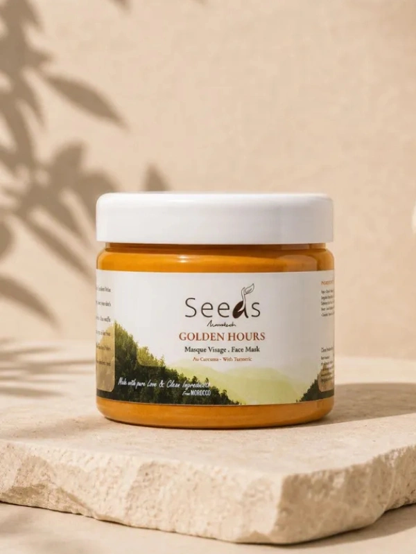 Golden Hours Masque Visage au Curcuma