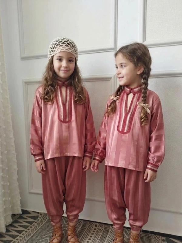 LAYALI Kids - Jawhara couleur Saumon – Image 3