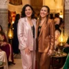 Laissez-vous séduire par le Tailleur veste-pantalon, avec un tombé fluide et aérien, fusion parfaite entre le vestiaire contemporain et le savoir-faire artisanal marocain. Conçu dans une matière fluide et stretch, il offre un confort absolu tout en épousant divinement les lignes de votre corps. Un confort extensible sans compromis sur le glamour.