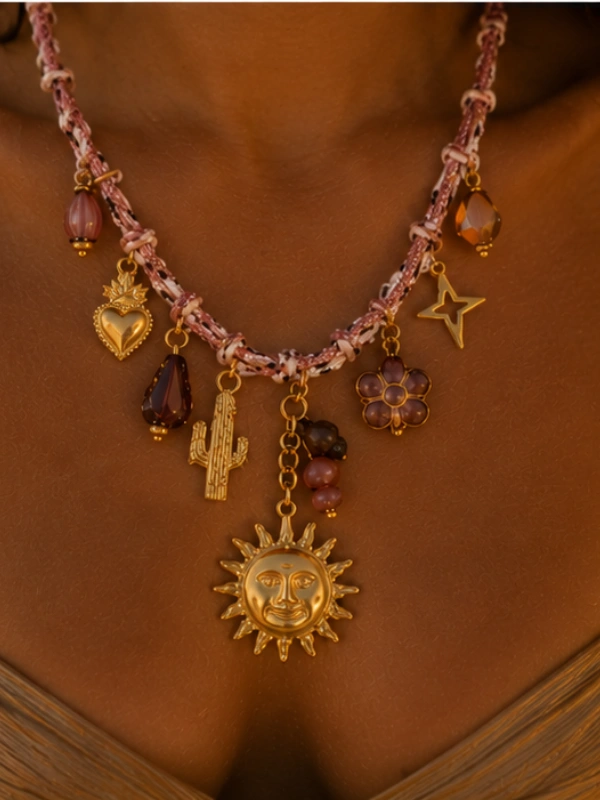 COLLIER MILAGRO - ROSÉ – Image 3