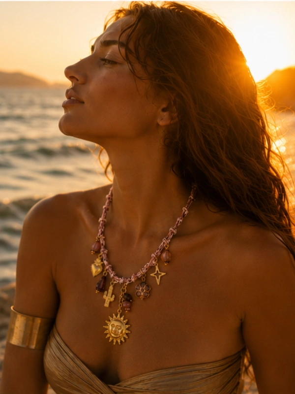 COLLIER MILAGRO - ROSÉ