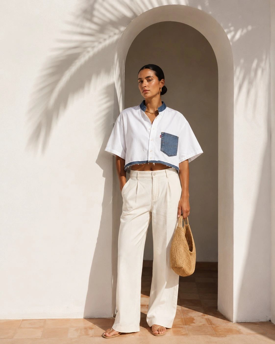 Chemise Levis' Blanc – Image 2