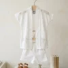 Kimono Galène Kids blanc RJ Collection IRTHY