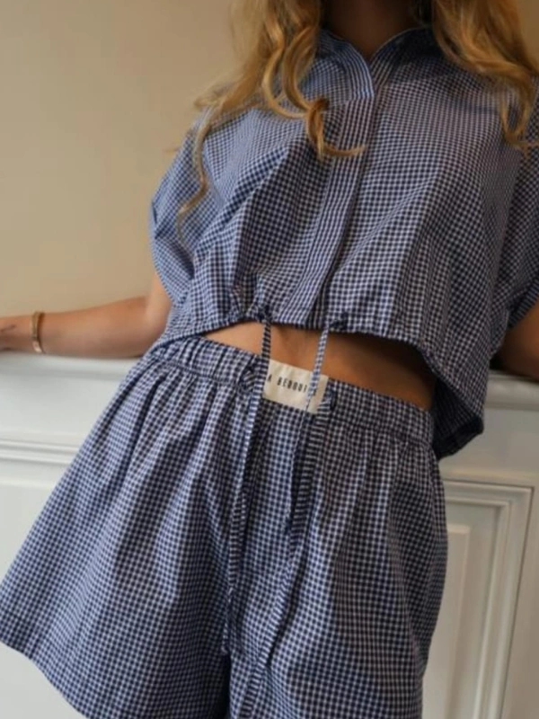 Short DYLAN Bleu Riviera