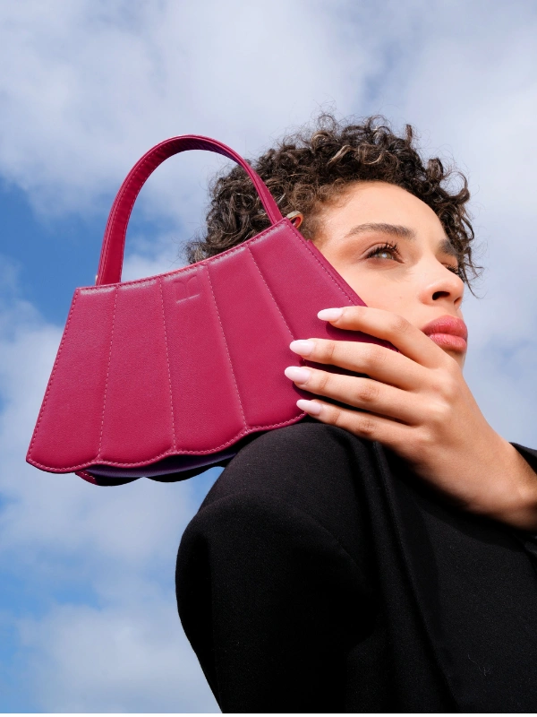 Sac Mini Bloom Dark Pink Muscha﻿
