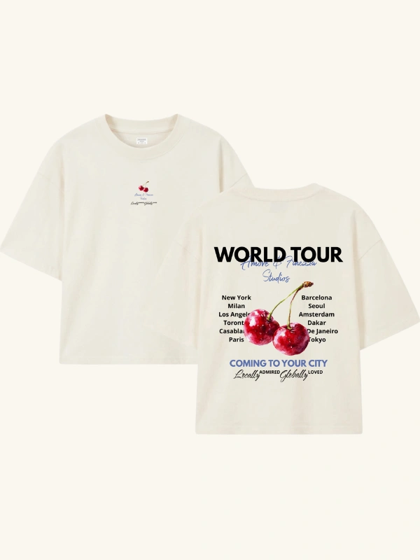 WORLD TOUR - Blanc cassé