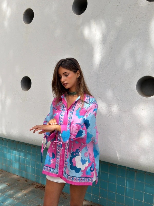 Blouse chic 100% Lin