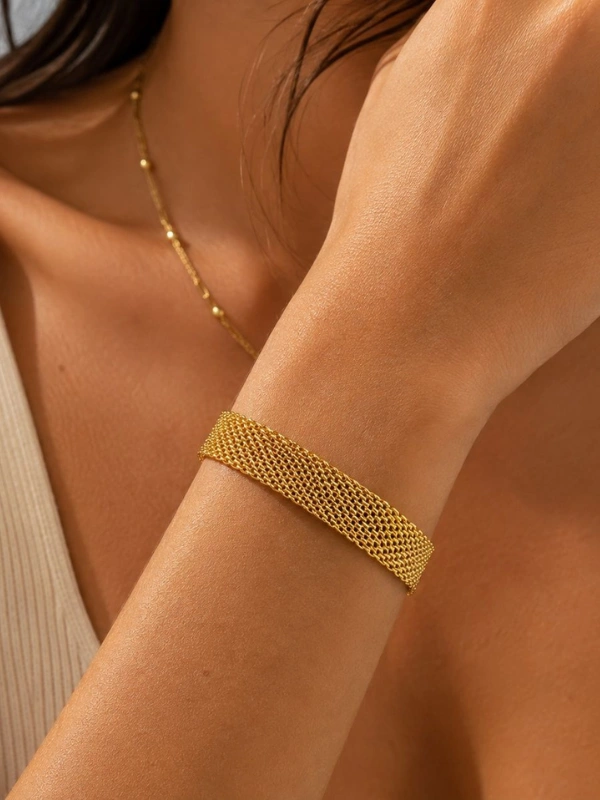 Bracelet maille Golden