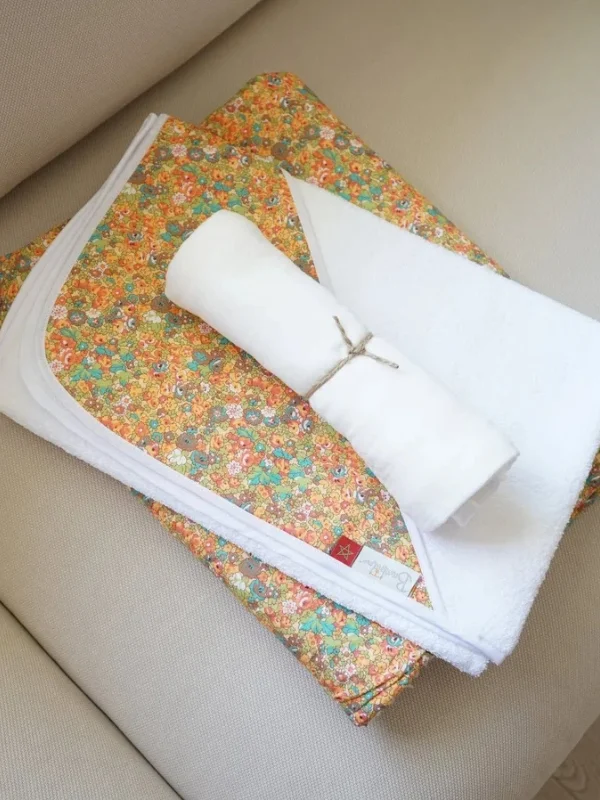 Coffret Bébé Douceur – Liberty Orange