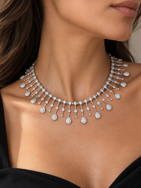 Collier Larmes d'étoiles 
