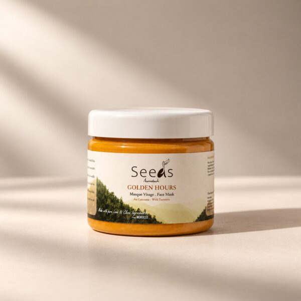 Golden Hours Masque Visage au Curcuma
