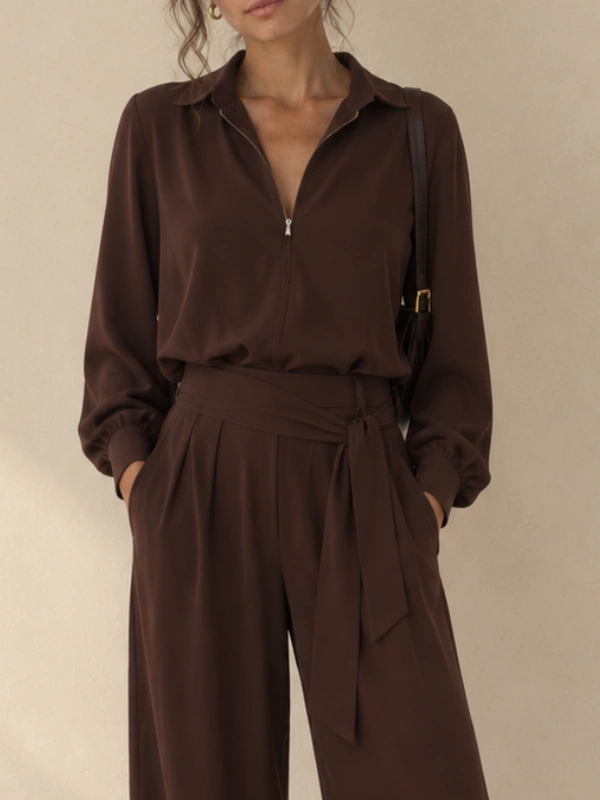 Haut YSLA Chocolat