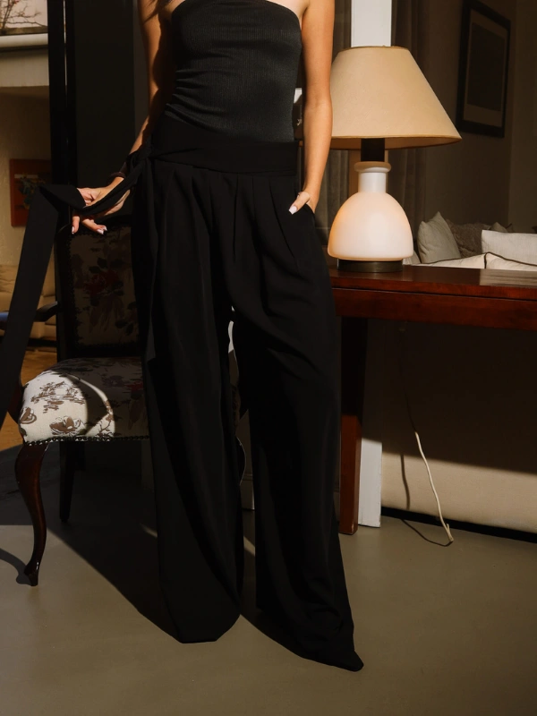 Pantalon AVA Noir – Image 3