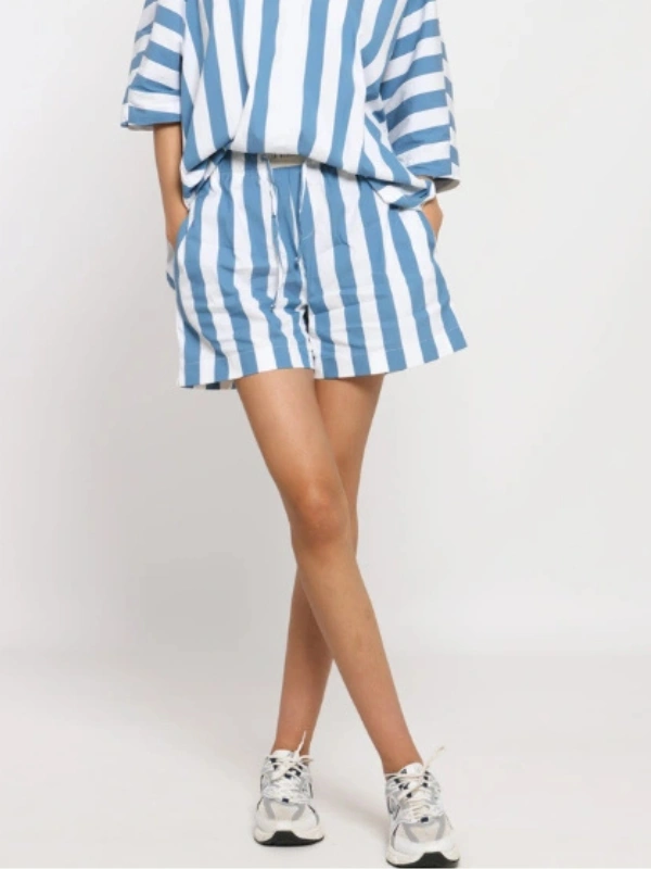 Short VIANEY rayé