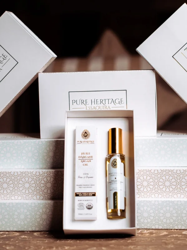 Coffret beauté Oud – Huile d’Argan & Huile Parfumée