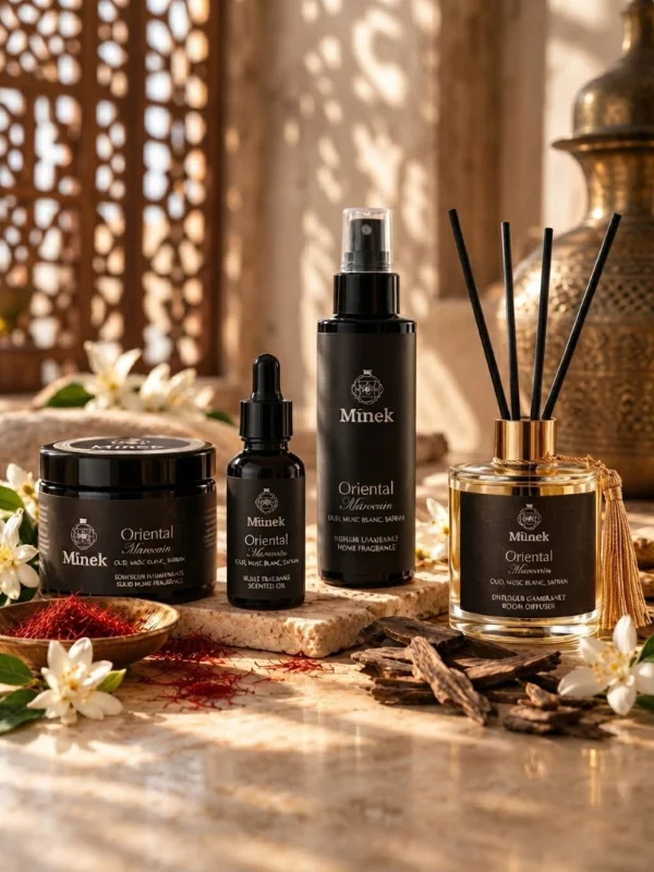 Coffret Signature Oriental Marocain (Safran, Oud, Musc Blanc)