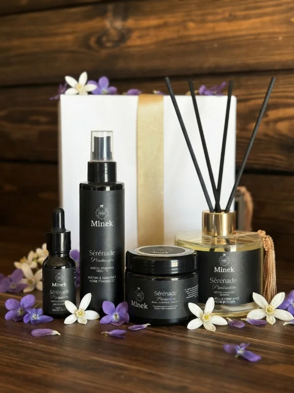 Coffret Signature Sérénade Printanière (Néroli, Patchouli, Violette)
