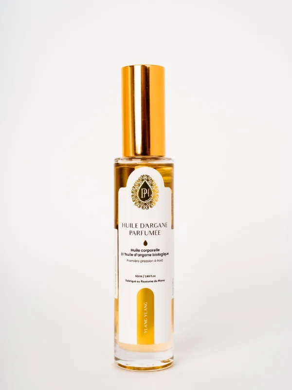Coffret beauté Ylang-Ylang – Huile d’Argan & Huile Parfumée – Image 2