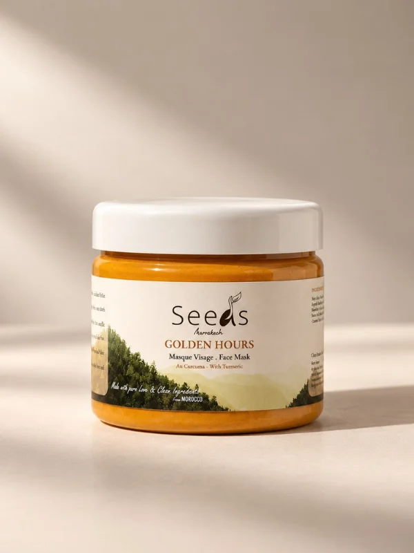 Golden Hours Masque Visage au Curcuma