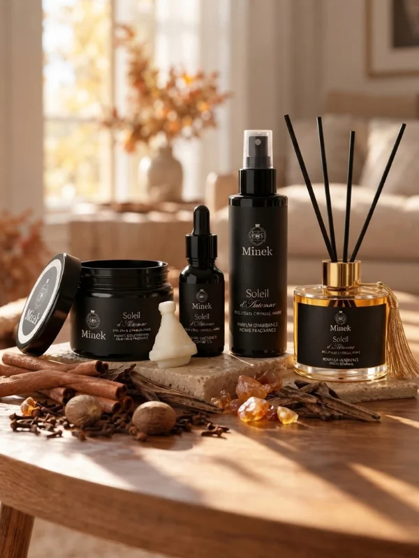 Coffret Signature Soleil d'Automne (Cannelle, Ambre, Bois d'oud)
