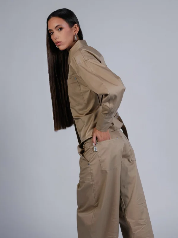 Pantalon ballon beige - Léon – Image 6