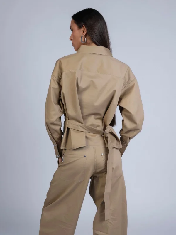 Pantalon ballon beige - Léon – Image 3
